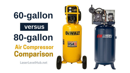 60 vs. 80-Gallon Air Compressors: Which One to Buy? 60 vs. 80-Gallon Air Compressors: Which One to Buy?